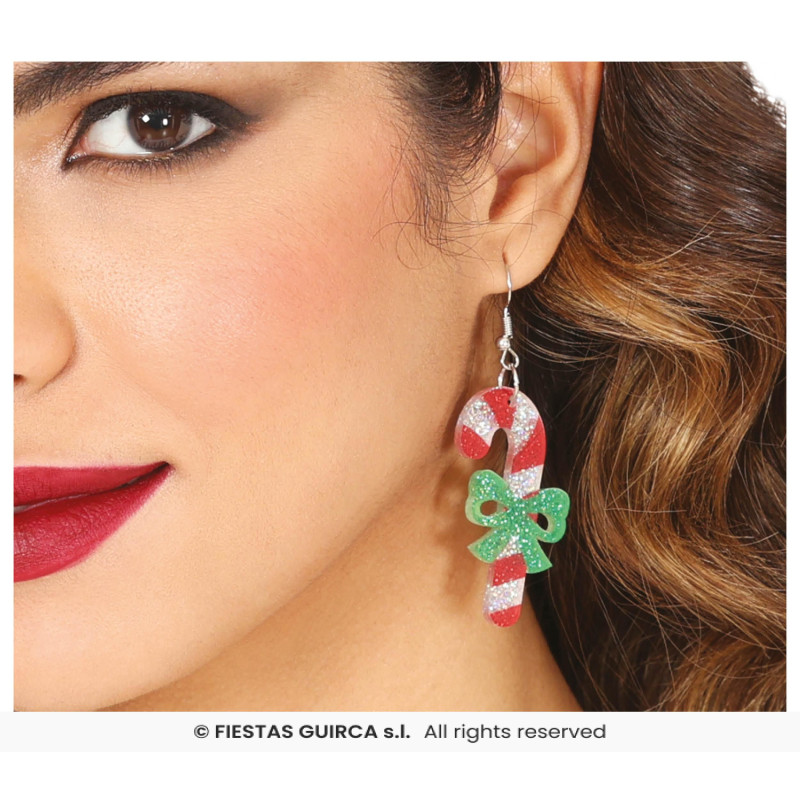BOUCLES D'OREILLES SUCRE D'ORGE