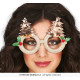 LUNETTES AVEC SAPINS DORÉS