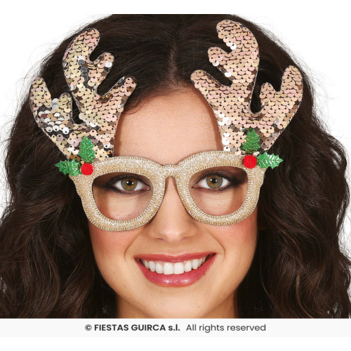 LUNETTES RENNE DORÉ