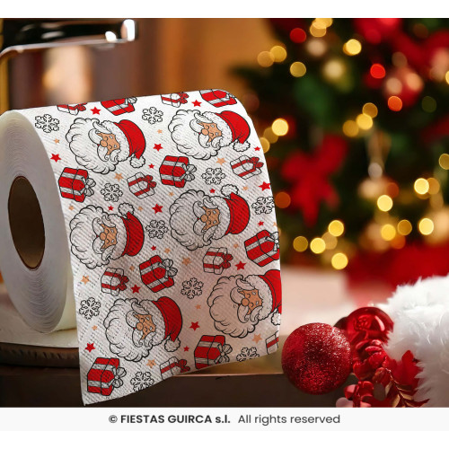 ROULEAU WC PÈRE NOËL