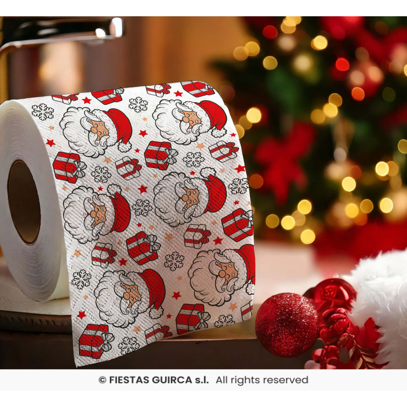 ROULEAU WC PÈRE NOËL