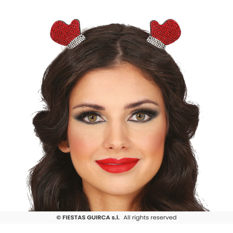 DIADEME GANTS DE NOEL