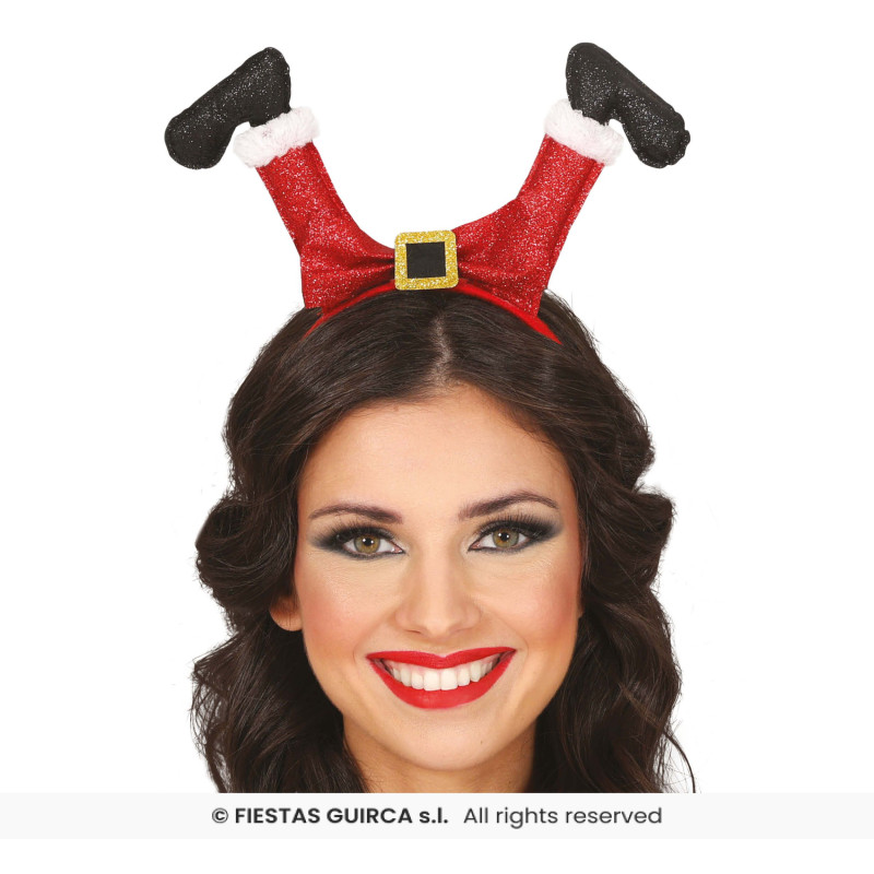 SERRE-TÊTE JAMBES DE NOËL