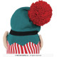 CHAPEAU ELFE AVEC BOULE