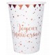 10  GOBELETS JOYEUX ANNIVERSAIRE ROSE GOLD