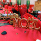 DECO JOYEUX NOEL BOIS LAQUE