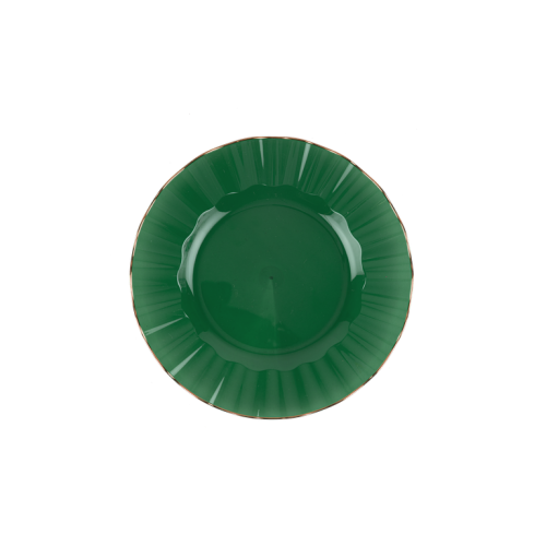 6 ASSIETTES PM PLAST.VERT