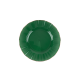 6 ASSIETTES PLAST.VERT ANGLAIS
