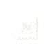 20 SERVIETTES COCKTAIL BUBBLES