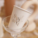 8 GOBELETS BONNE ANNEE BUBBLES
