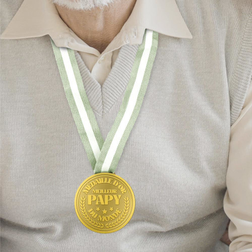 MEDAILLE D'OR MEILLEUR PAPY
