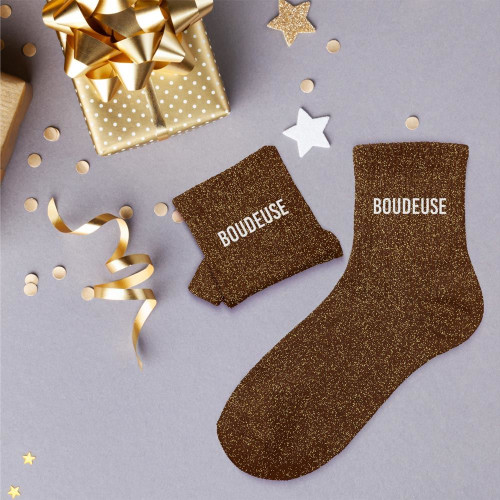 CHAUSSETTES PAILLETTES BOUDEUSE