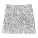 MINIJUPE SPARKLE ARGENT (M/L)