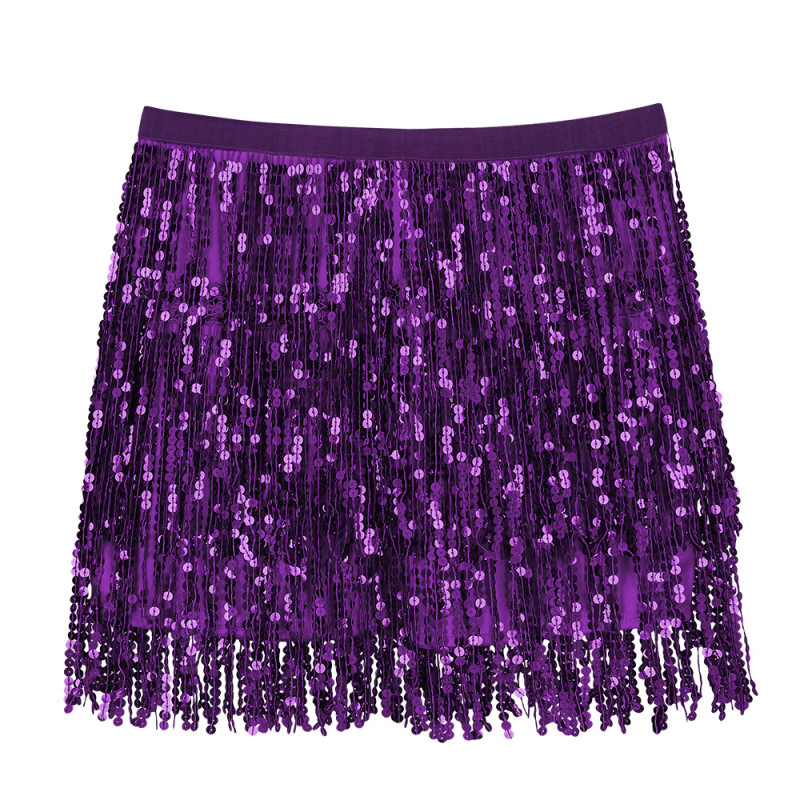 MINIJUPE SPARKLE VIOLET (M/L)