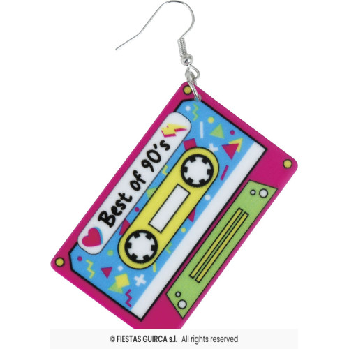 BOUCLES D'OREILLES CASSETTE