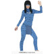 COSTUME FELINE BLEU M