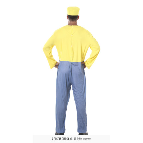COSTUME MINEUR JAUNE XL