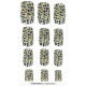 12 ONGLES LEOPARD