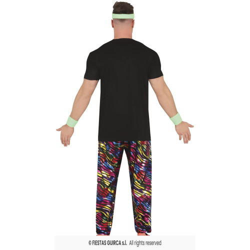 COSTUME RAINBOW 80S L