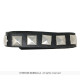 COLLIER PUNK NOIR 44 CM