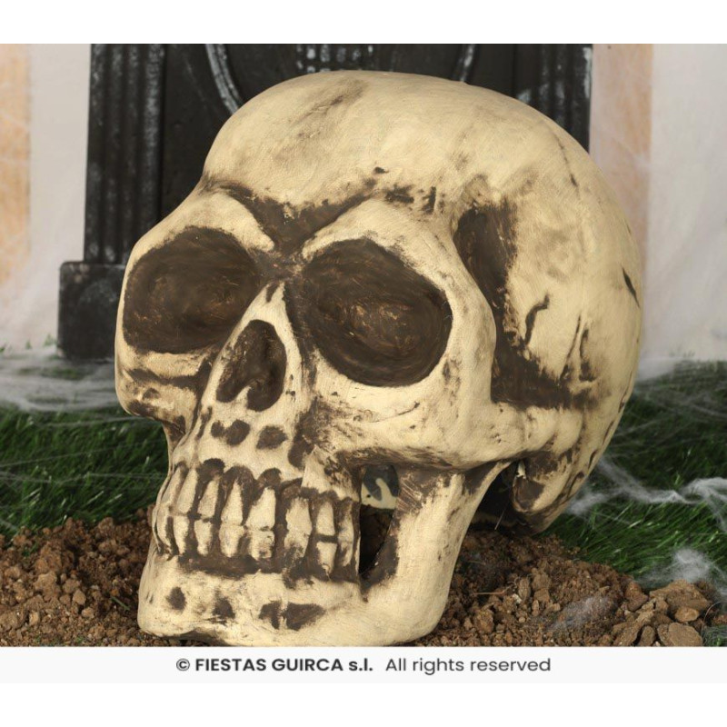 TETE DE MORT 32CM