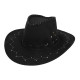 CHAPEAU COWBOY SAVANNE NOIR