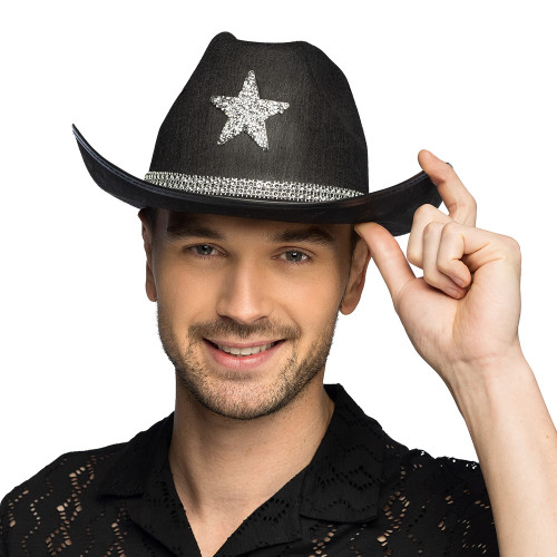 CHAPEAU COWBOY TAYLOR NOIR