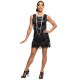 ROBE FLAPPER CHICAGO NOIR (M)