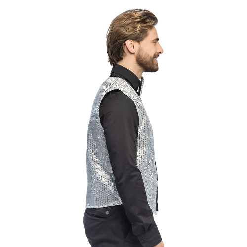 SET SPANGLES ARGENT L/XL