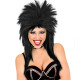 PERRUQUE ROCK STAR NOIRE