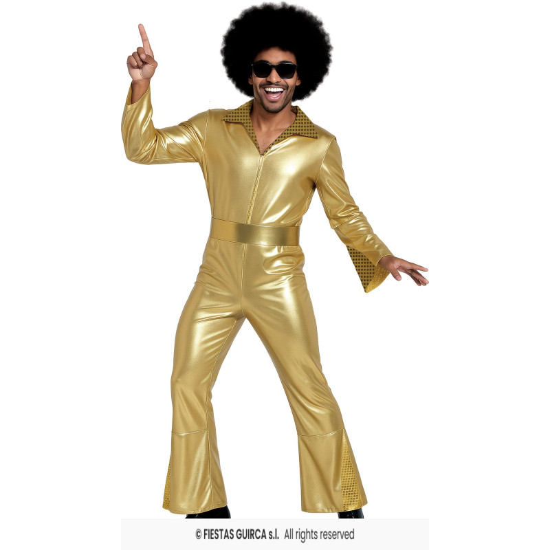 COSTUME DISCO GOLD L