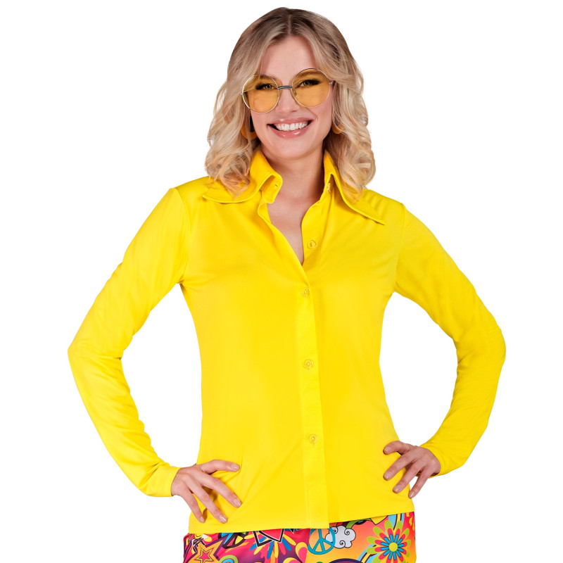 CHEMISE FEMME ANNEES 70 L/XL