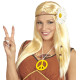 PERRUQUE HIPPIE AVEC BANDEAU