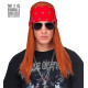 PERRUQUE AXEL+BANDANA+LUNETTES