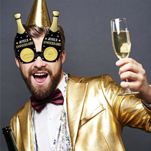 LUNETTES BOUTEILLE ANNIVERSAIRE