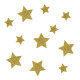 CONFETTIS DE TABLE ETOILE- OR