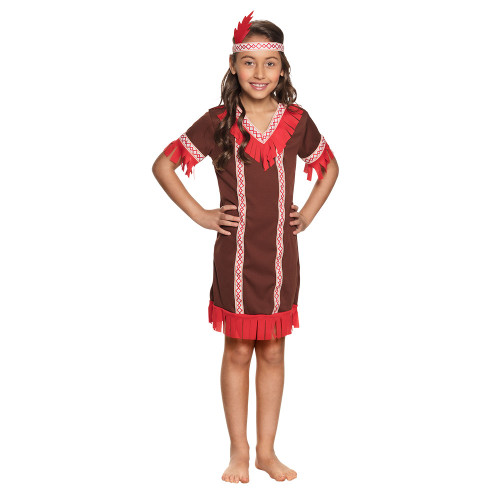 COSTUME ENFANT INDIENNE 7/9 ANS