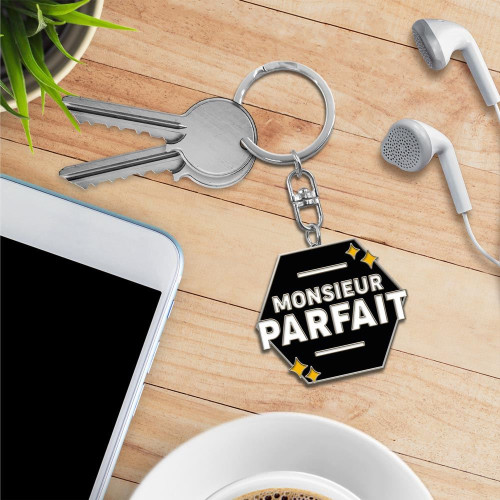 PORTE CLES METAL MR PARFAIT