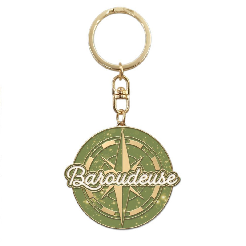 PORTE CLES PAILLETTES BAROUDEUSE