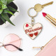 PORTE CLES PAILLETTES PRINCESSE