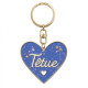 PORTE CLES PAILLETTES TETUE