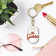 PORTE CLES PAILLETTES SALE GOSSE