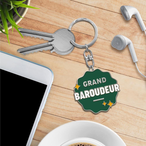 PORTE CLES METAL GRAND BAROUDEUR