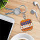 PORTE CLES METAL CASSE COUILLE