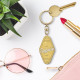 PORTE CLES PAILLETTES REBELLE