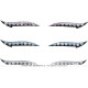 6 STICKERS EYELINER EN CRISTAUX