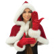 PAIRE DE GANTS NOËL LUXE