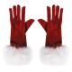 PAIRE DE GANTS NOËL LUXE