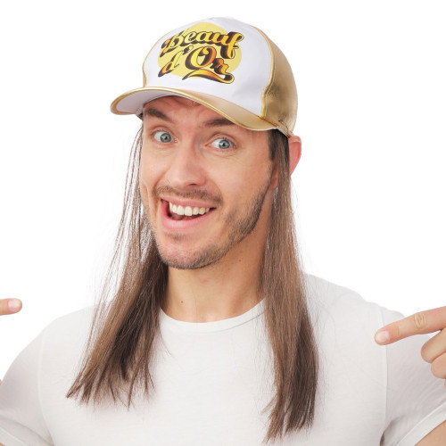 CASQUETTE AVEC CHEVEUX - BEAUF