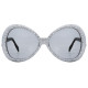 LUNETTES DISCO MOUCHE - ARGENT